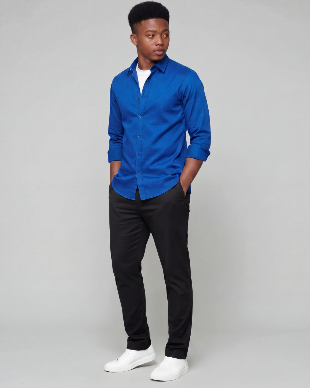 Boys' Classic Long-Sleeve Overshirt