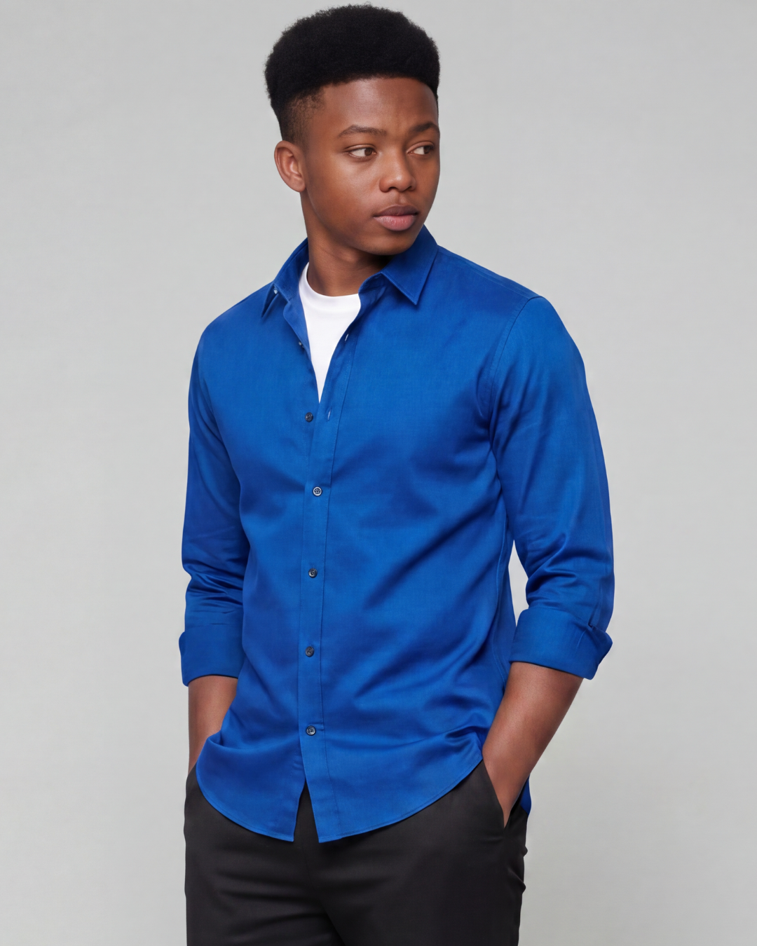 Boys' Classic Long-Sleeve Overshirt