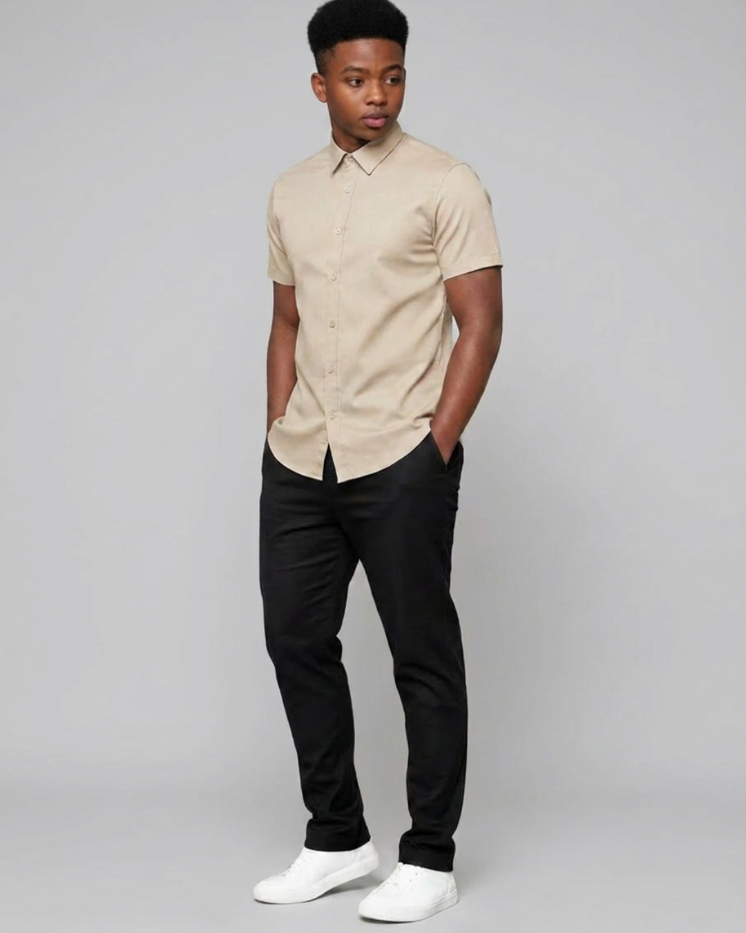 Boys' Short-Sleeve Overshirt