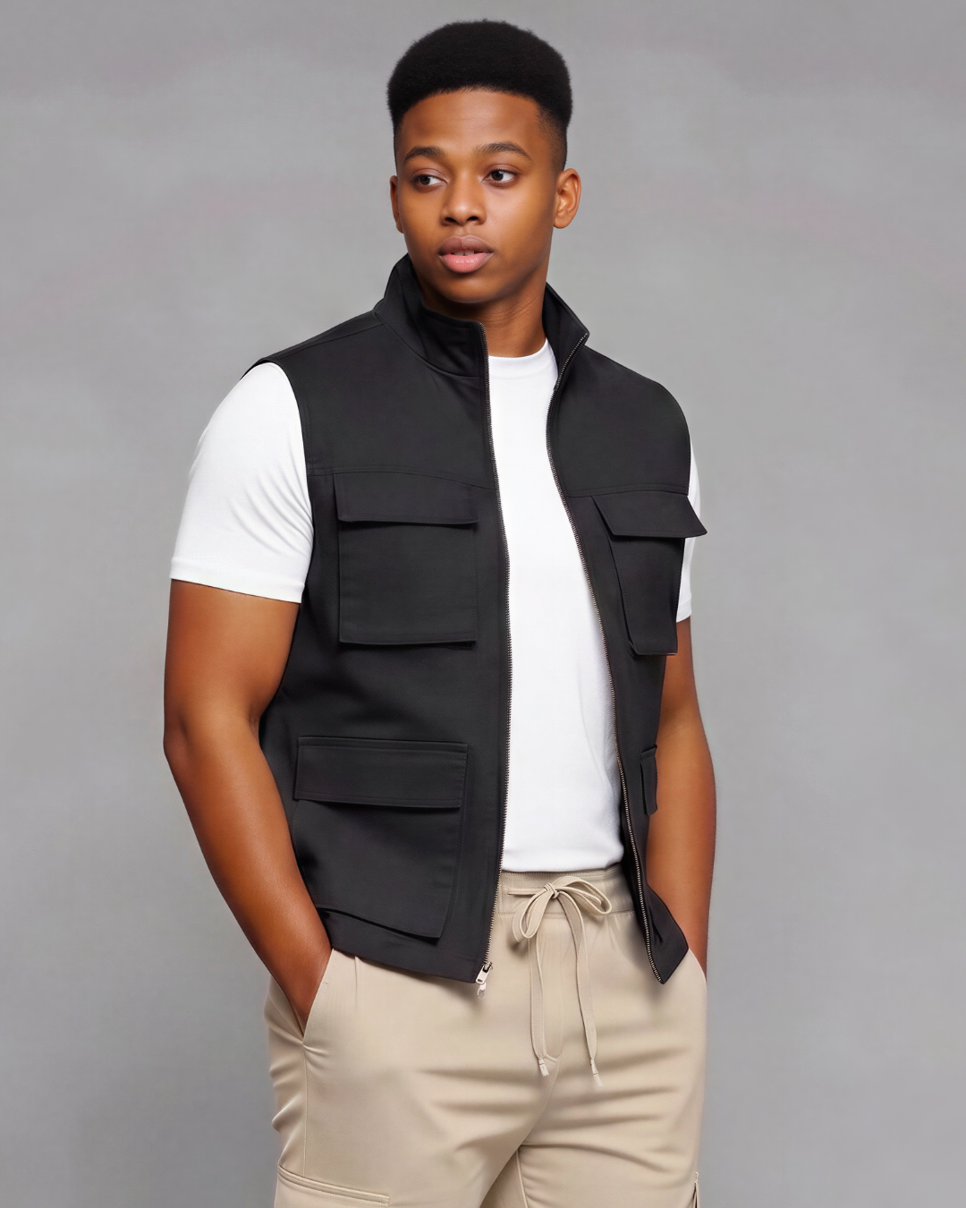 Boys' Twill Vest