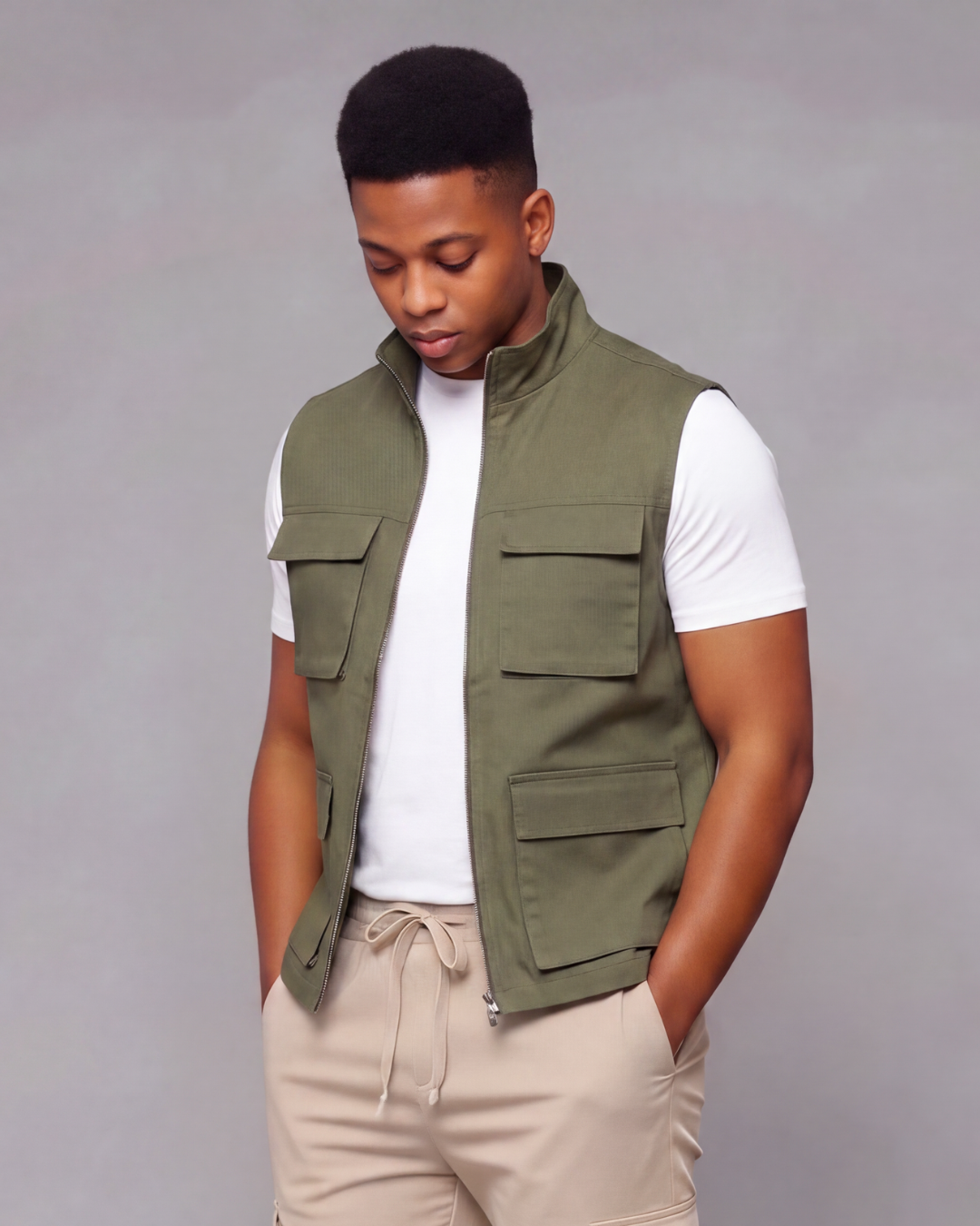 Boys' Twill Vest