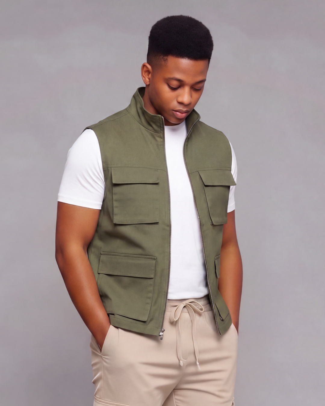 Boys' Twill Vest