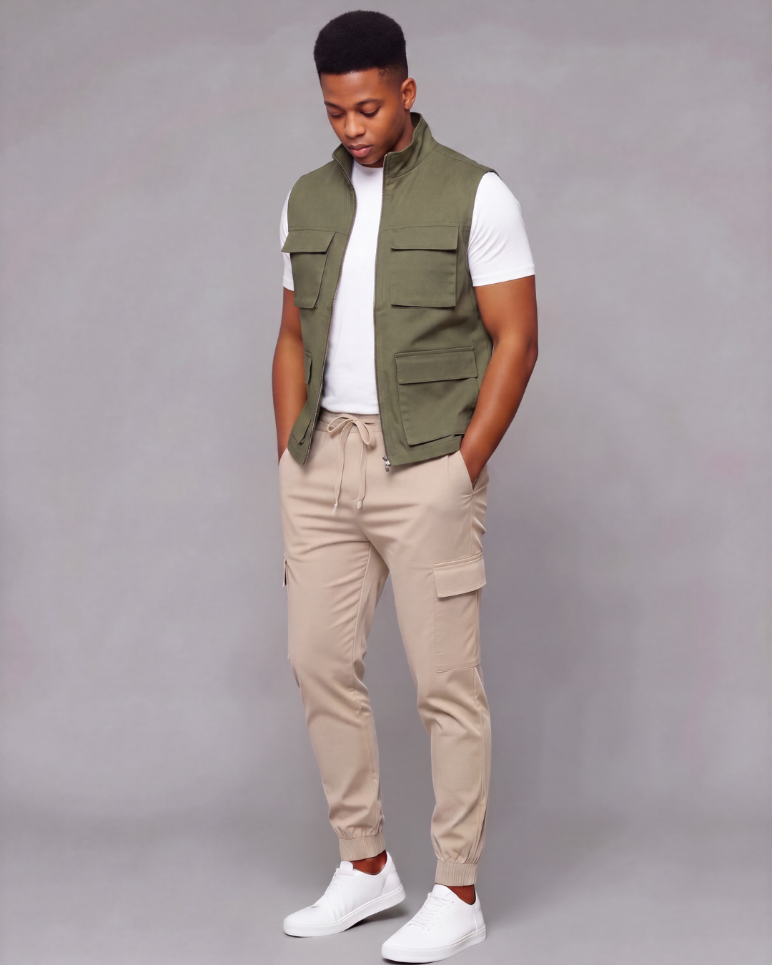 Boys' Twill Vest