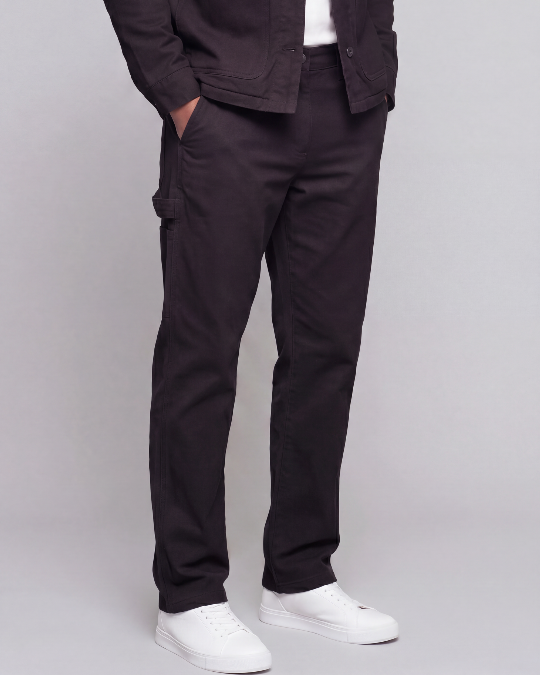 Boys' Carpenter Utility Pants + Sherpa-Lined Chore Jacket Set