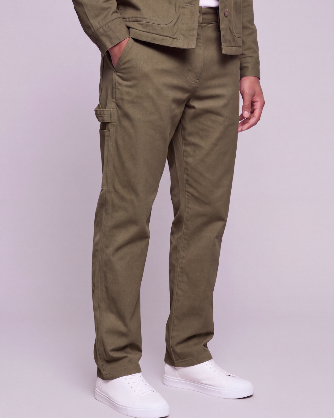 Boys' Carpenter Utility Pants + Sherpa-Lined Chore Jacket Set
