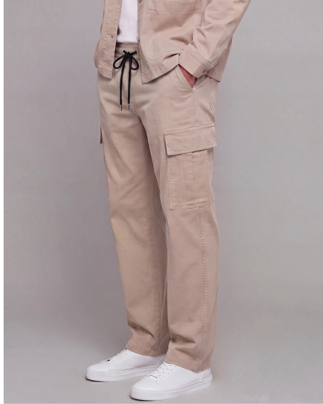 Boys' Relaxed Cargo Pants + Chore Jacket Set