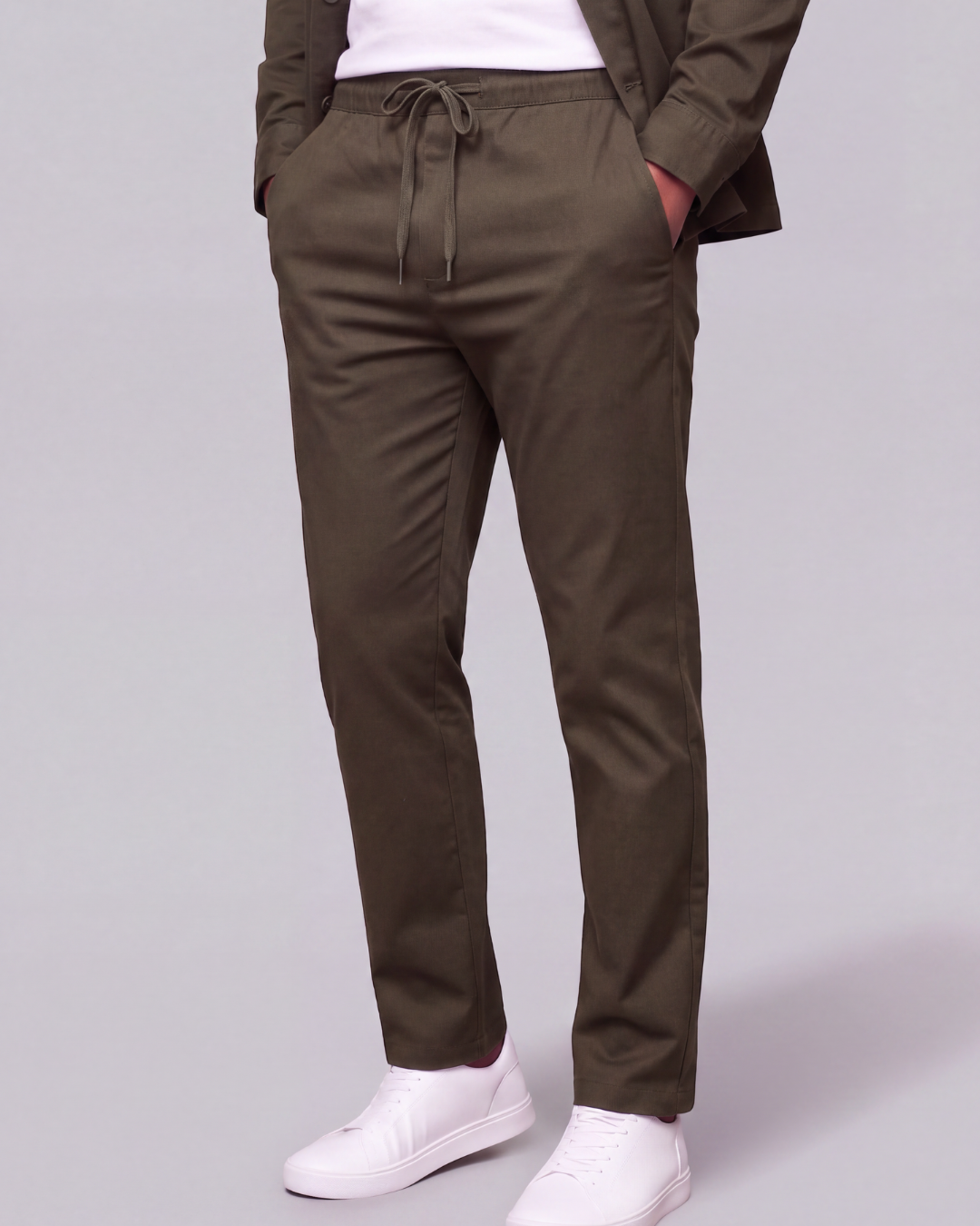 Boys' Drawstring Chino Pants + Classic Field Jacket Set