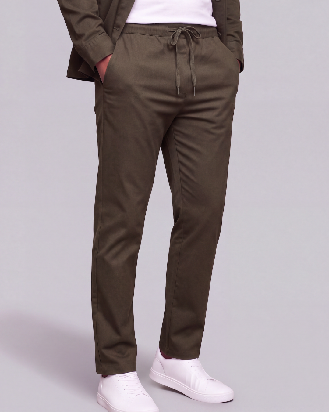Boys' Drawstring Chino Pants + Classic Field Jacket Set
