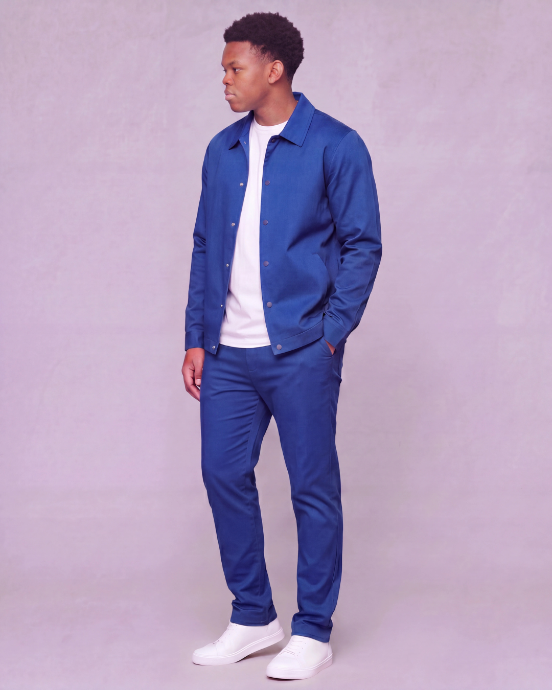 Boys' Classic Chino Pants + Coach Jacket Set