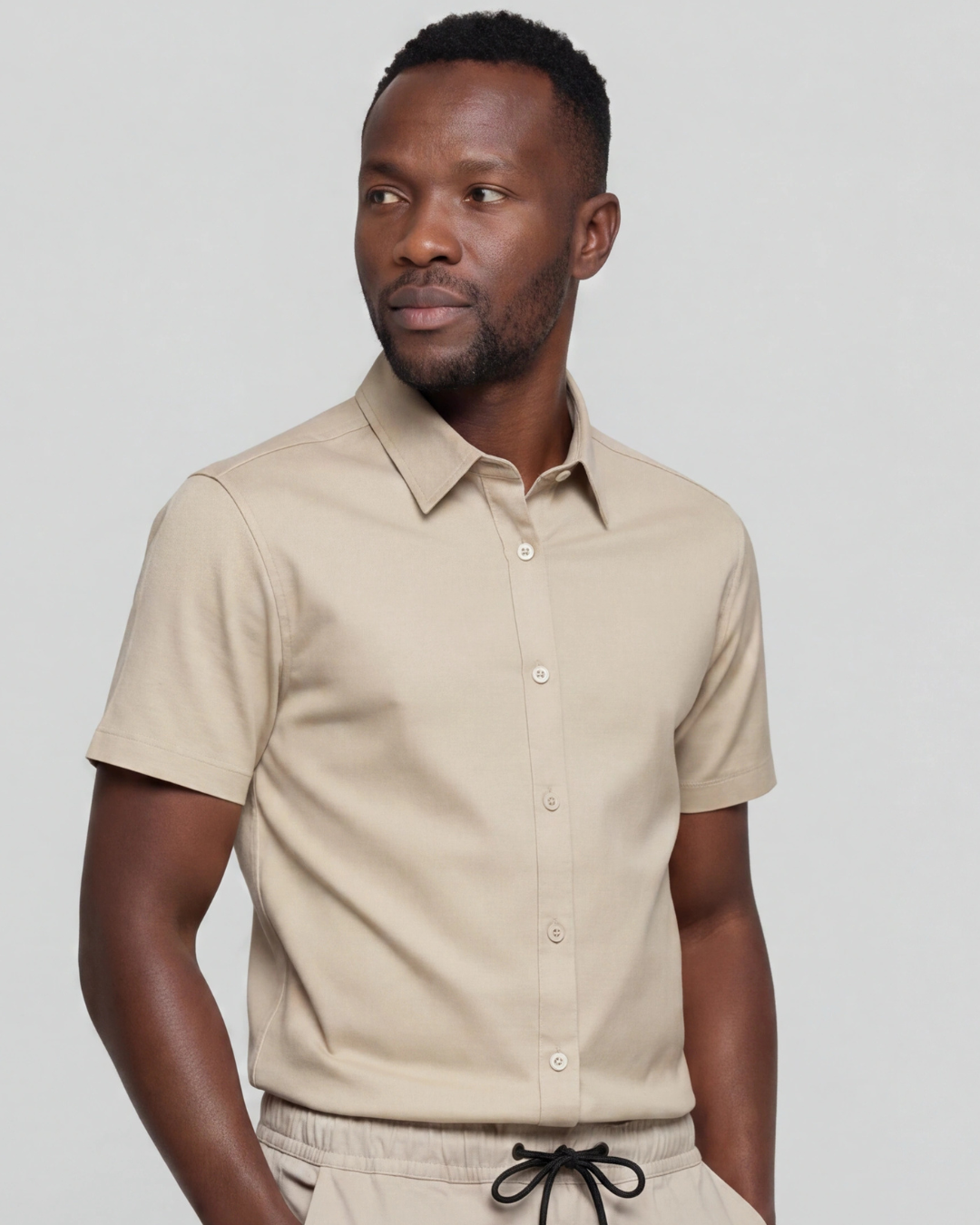 Men's Short-Sleeve Overshirt