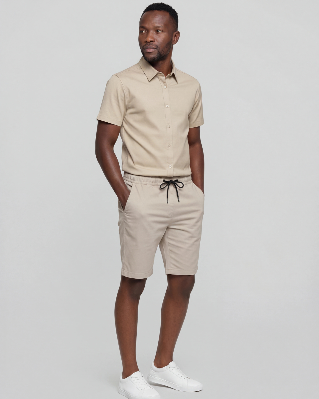 Men's Drawstring Chino Shorts
