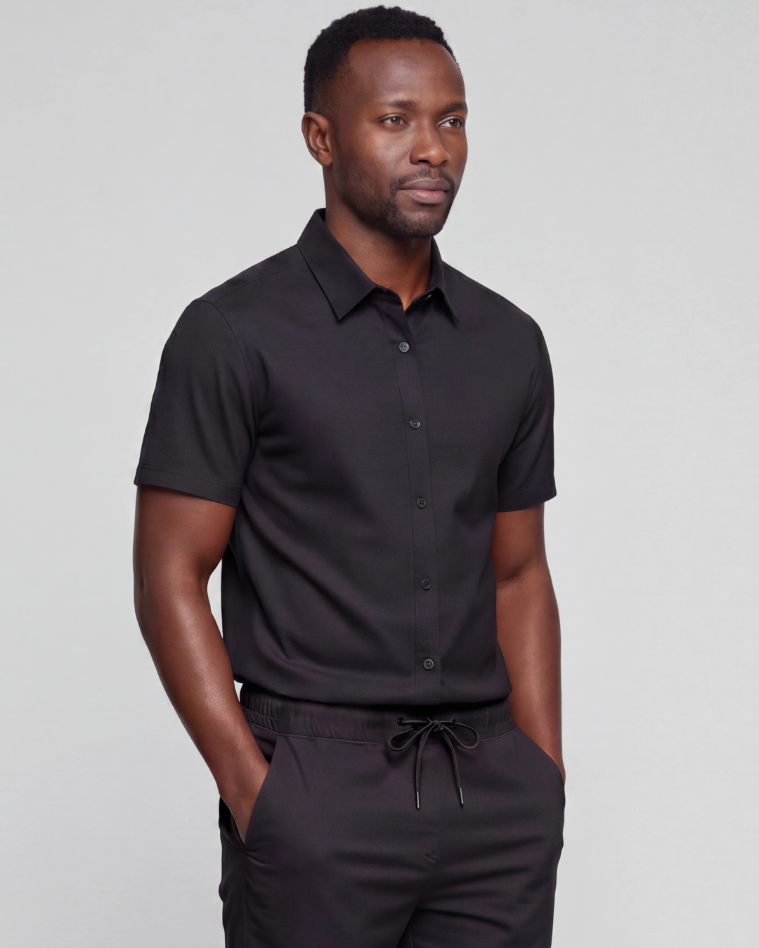 Men's Short-Sleeve Overshirt