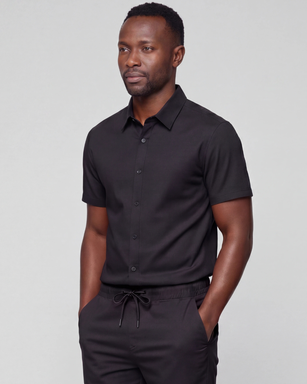 Men's Short-Sleeve Overshirt