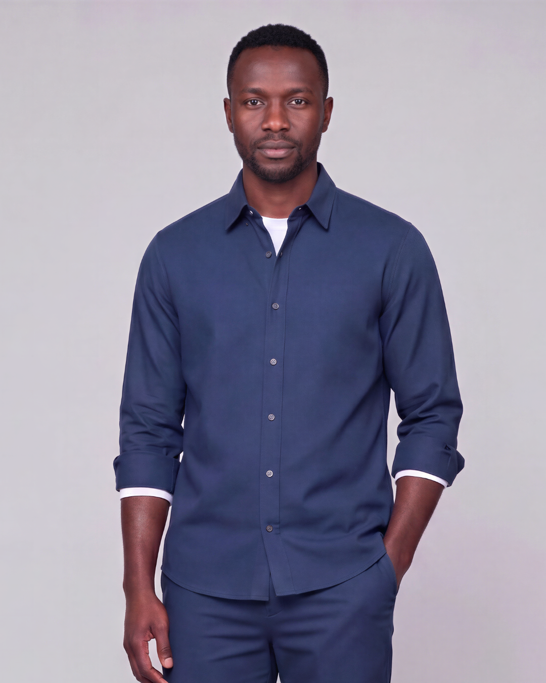 Men's Classic Long-Sleeve Overshirt