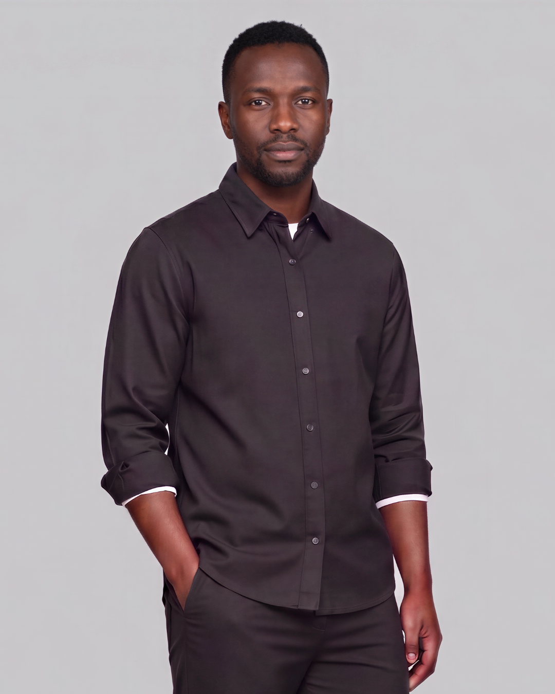 Men's Classic Long-Sleeve Overshirt