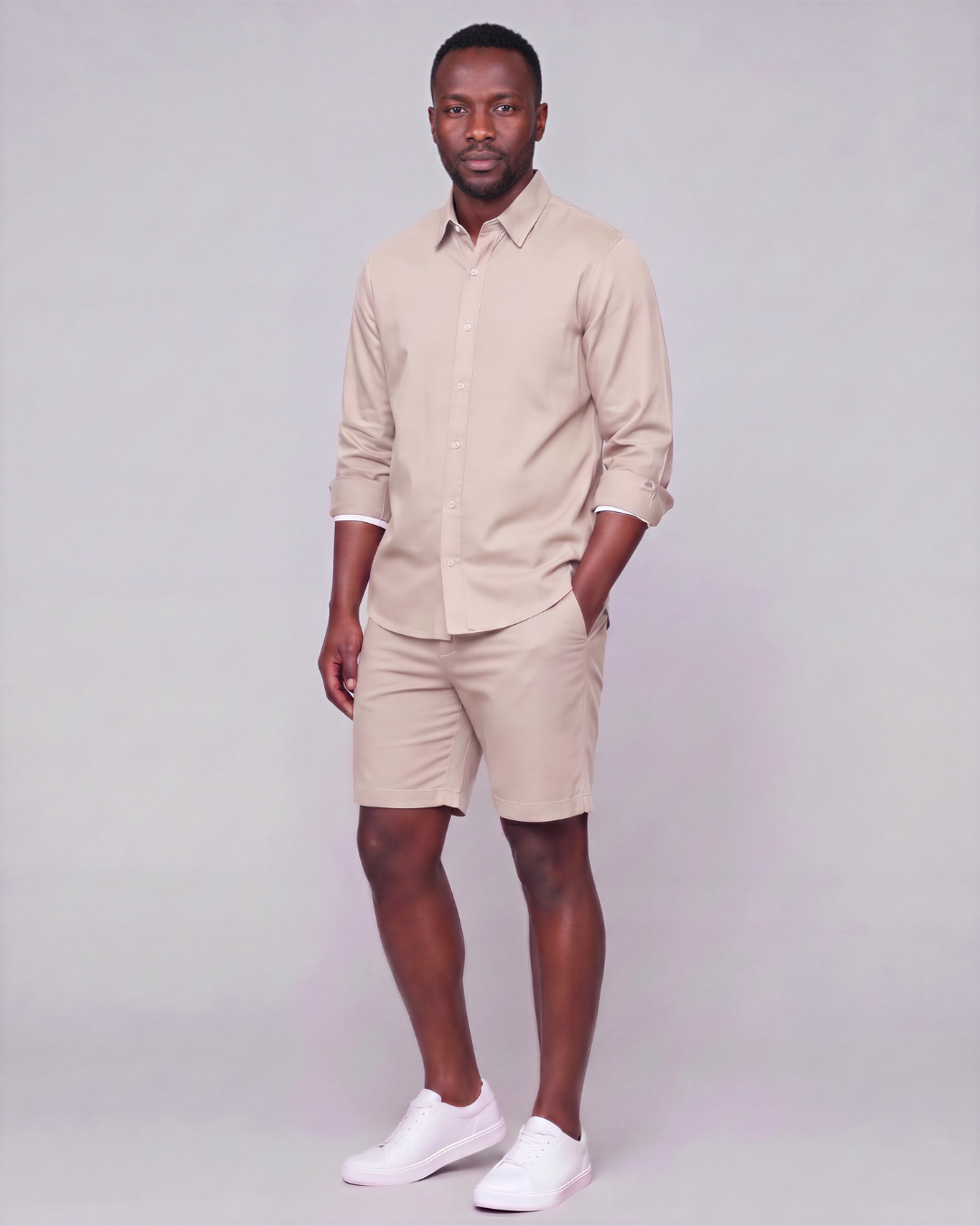 Men's Classic Long-Sleeve Overshirt