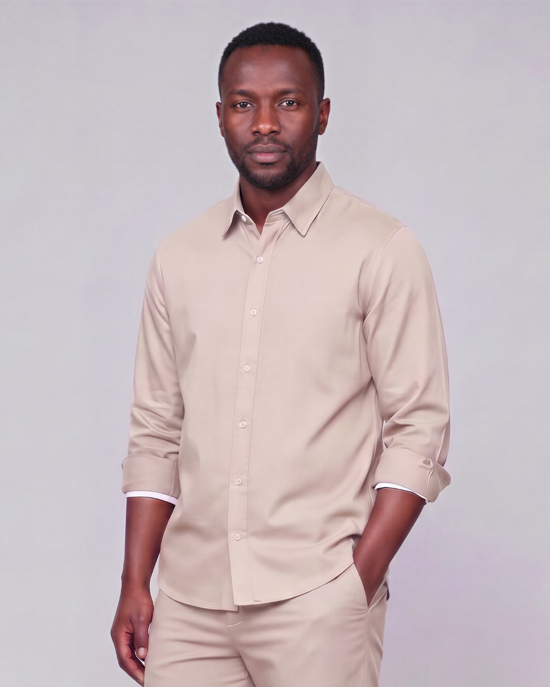 Men's Classic Long-Sleeve Overshirt
