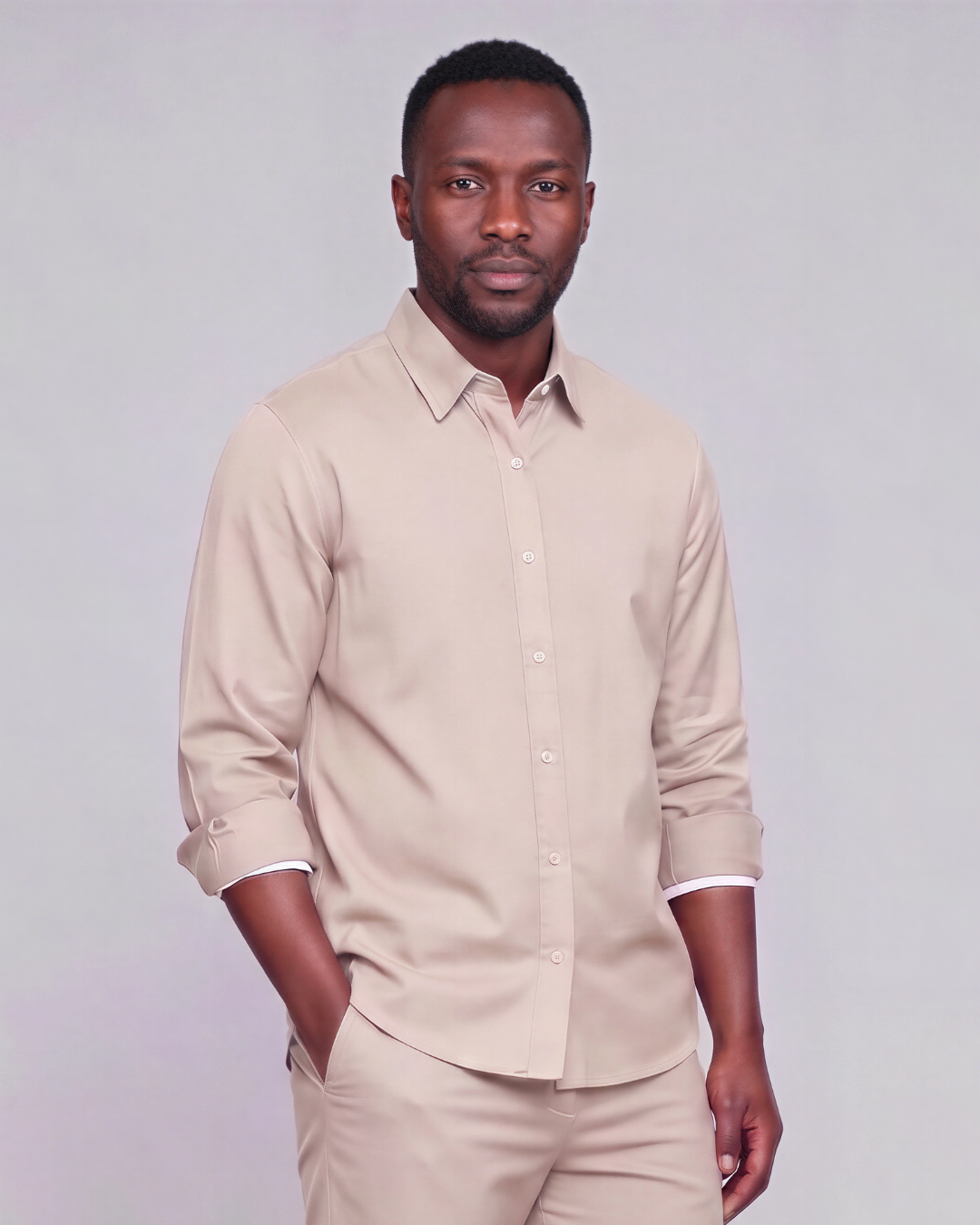 Men's Classic Long-Sleeve Overshirt