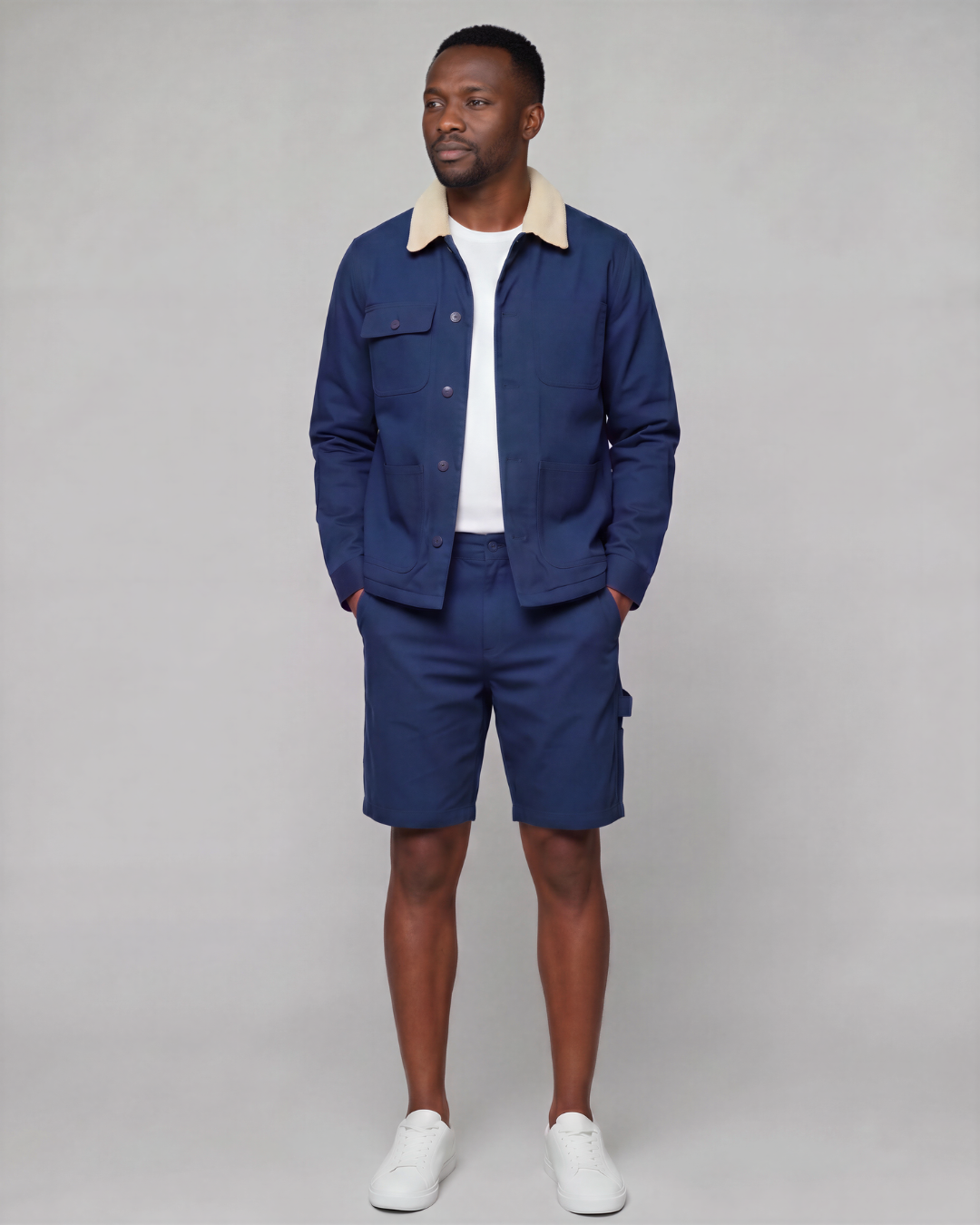Men's Sherpa-Lined Chore Jacket
