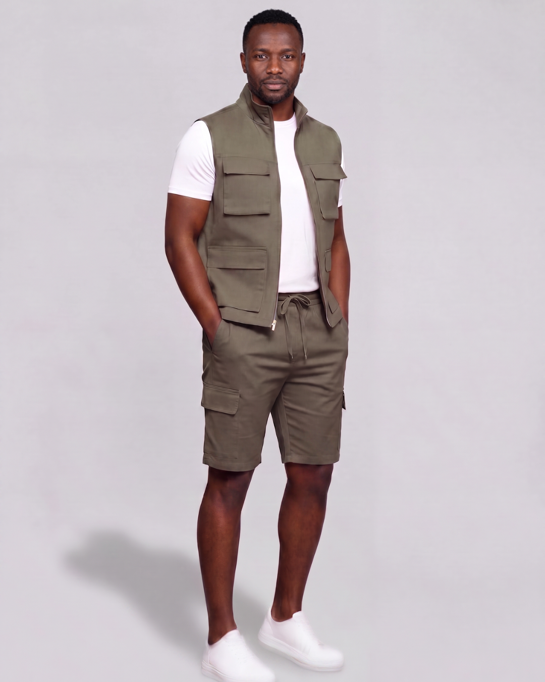 Men's Twill Vest