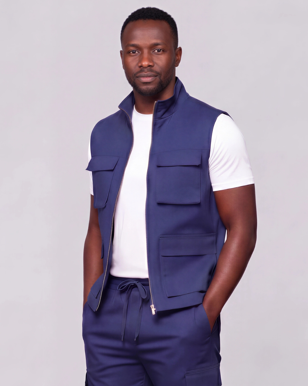 Men's Twill Vest