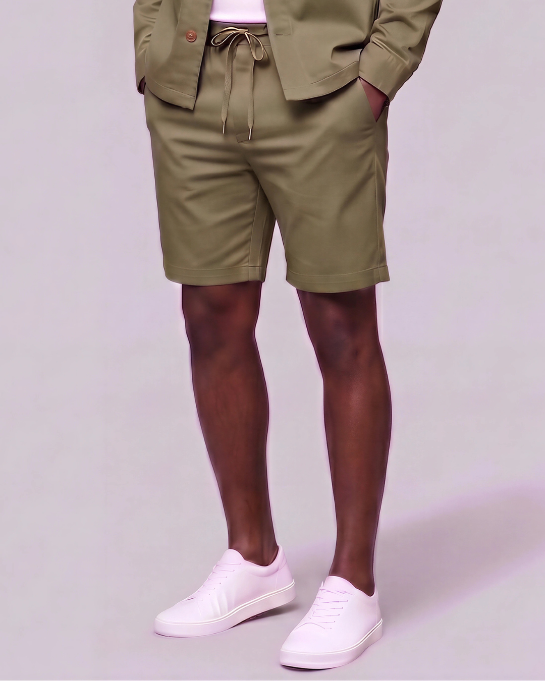 Men's Drawstring Chino Shorts
