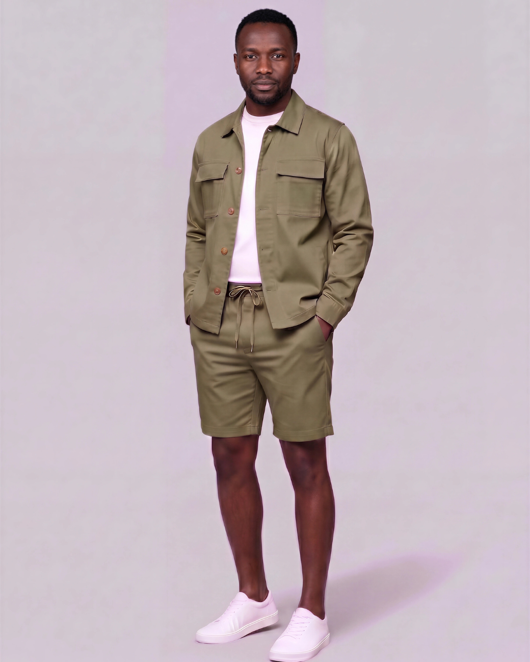 Men's Drawstring Chino Shorts