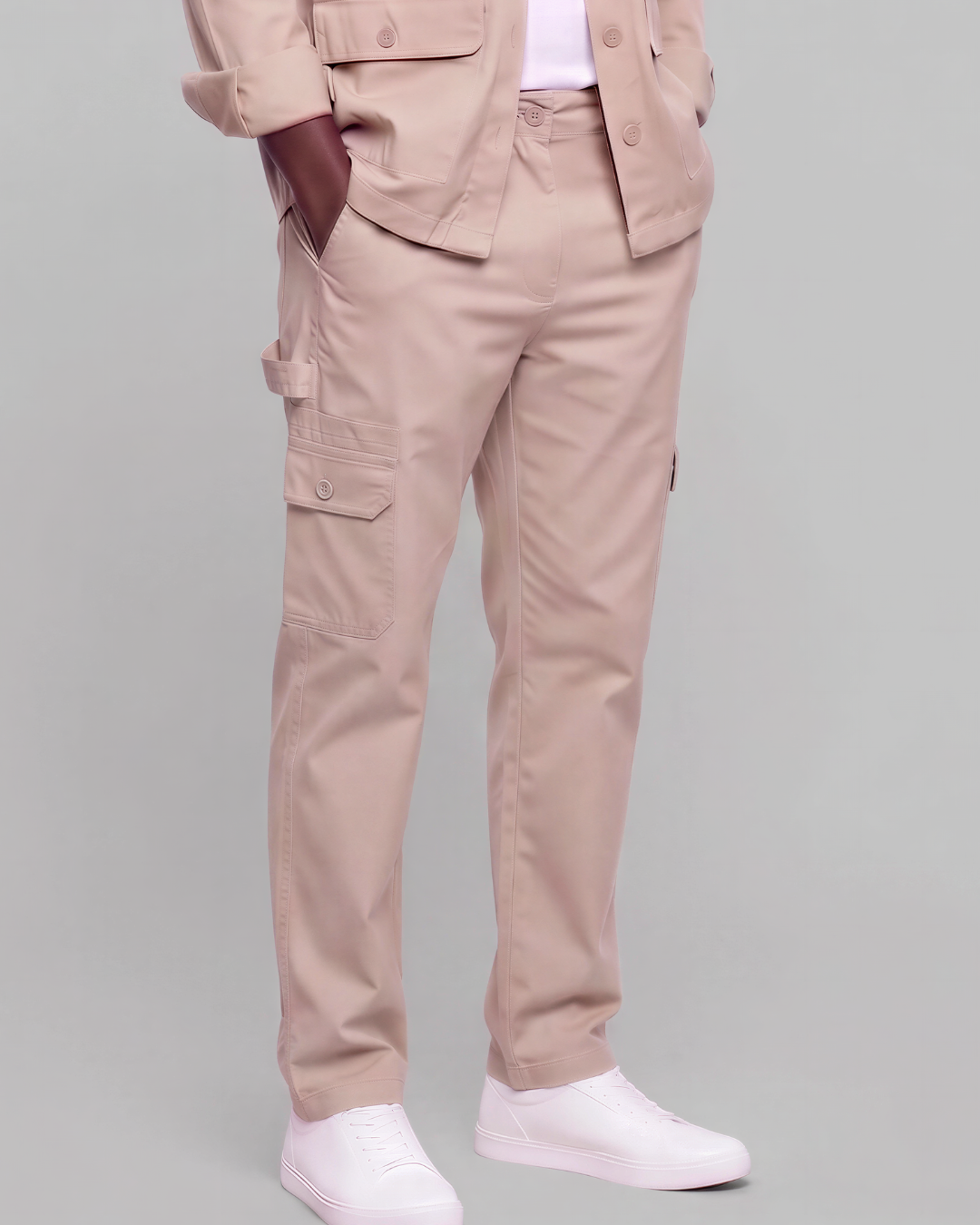 Men's Carpenter Utility Pants + Four-Pocket Utility Overshirt Set