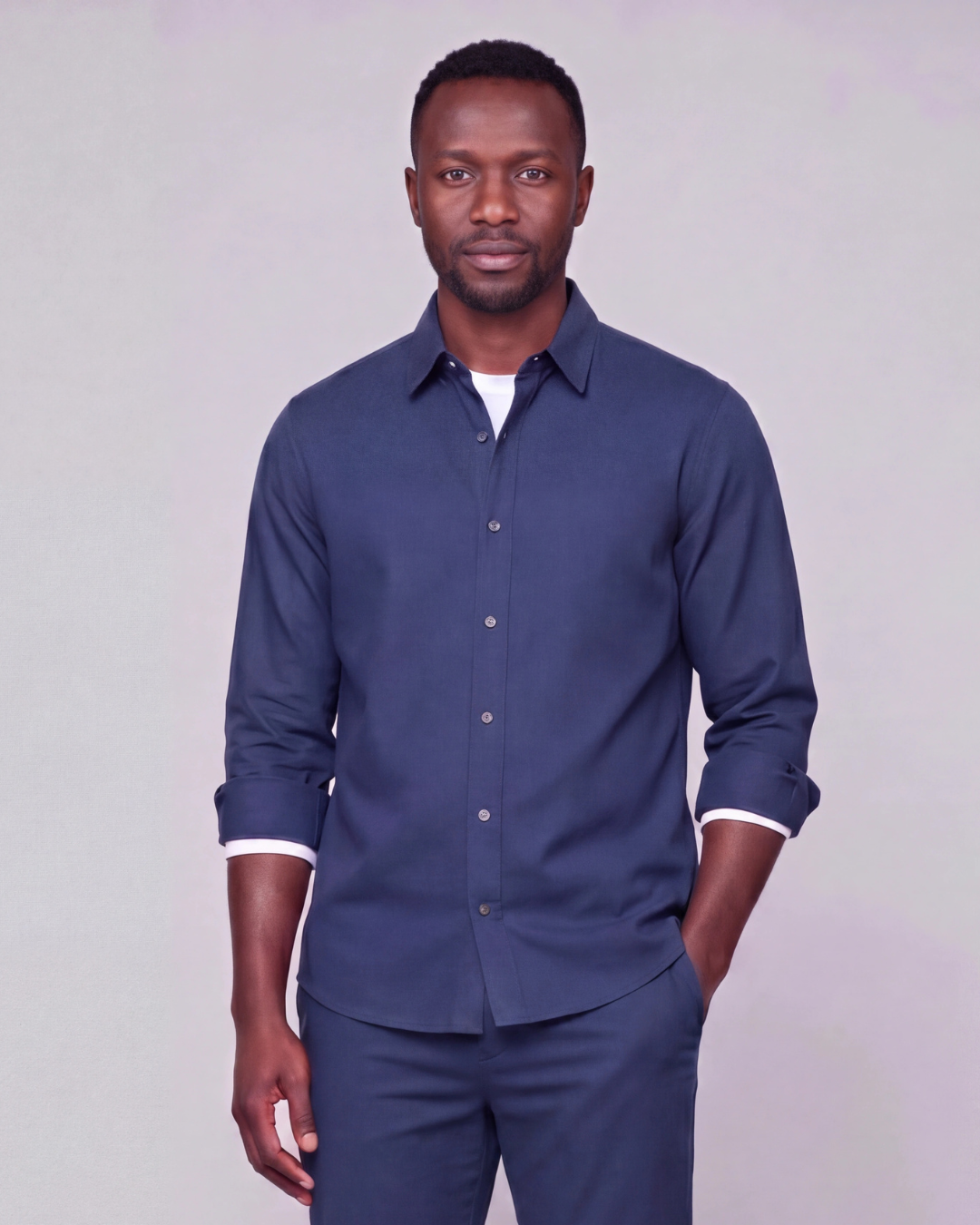 Men's Classic Long-Sleeve Overshirt