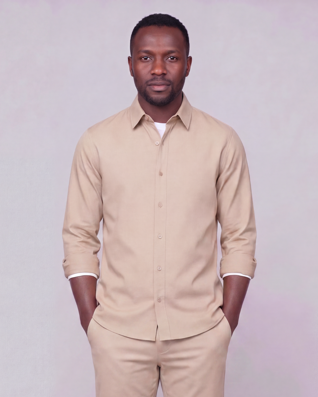 Men's Classic Long-Sleeve Overshirt