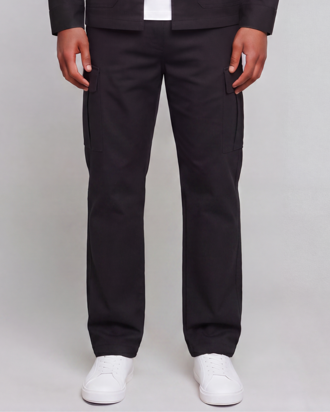 Men's Relaxed Cargo Pants + Chore Jacket Set