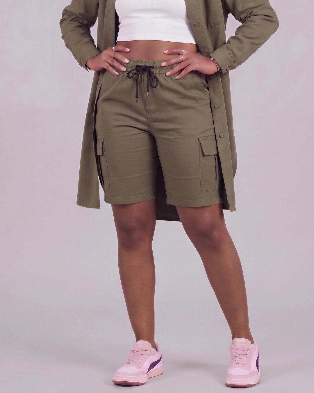 Women's Tapered Cargo Short