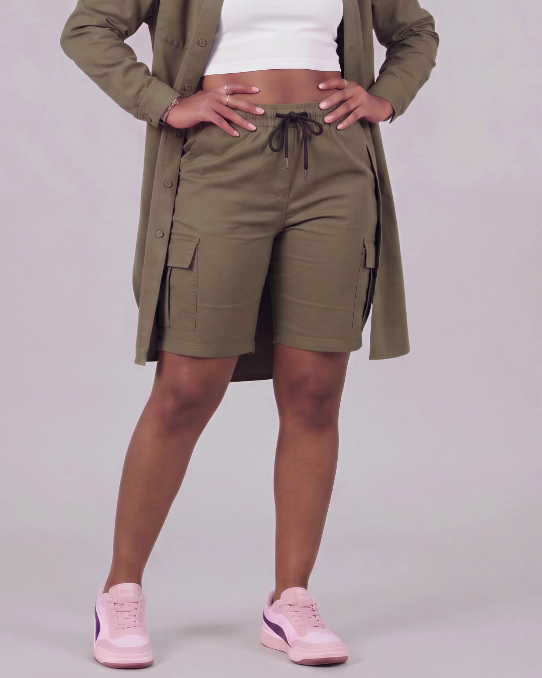 Women's Tapered Cargo Short