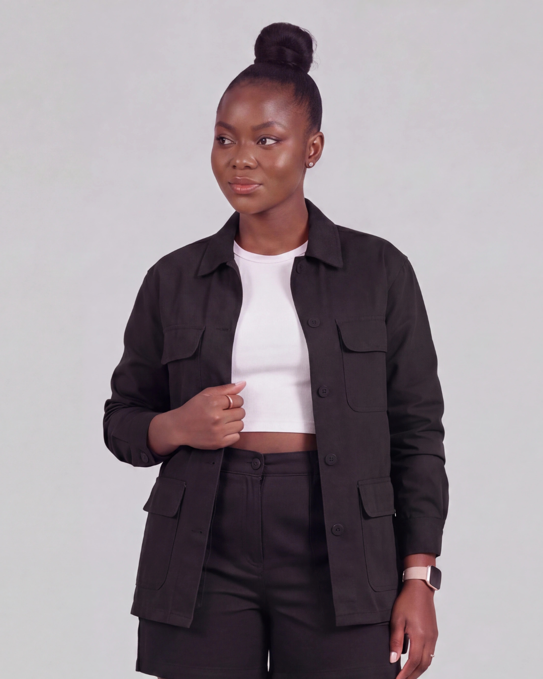 Women’s Four-Pocket Utility Overshirt