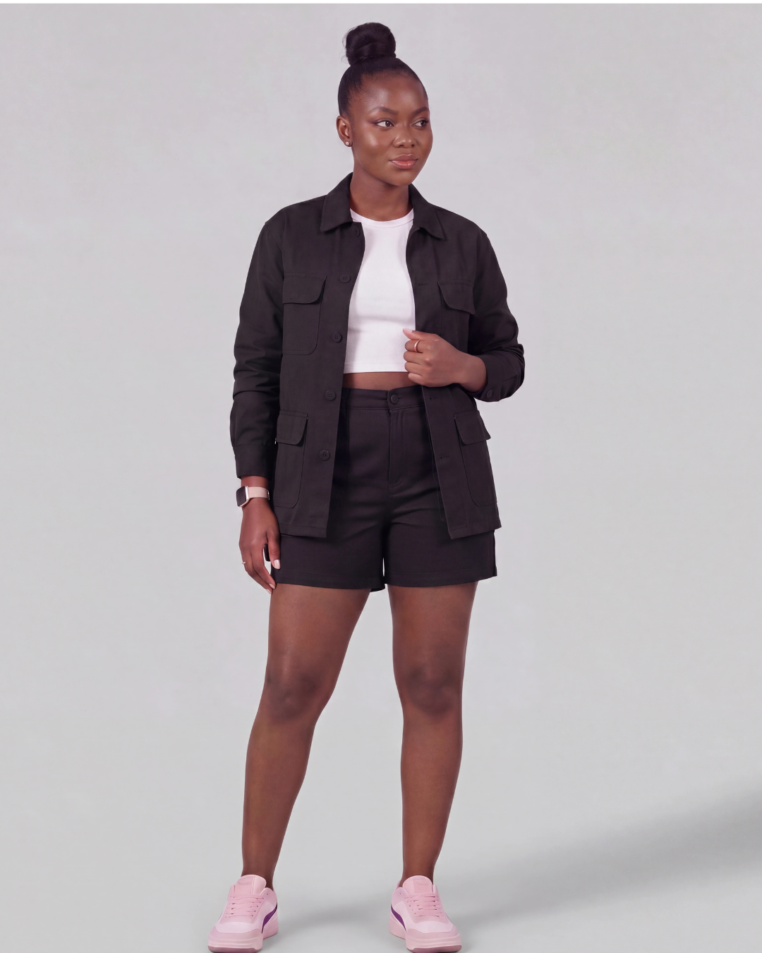 Women’s Four-Pocket Utility Overshirt