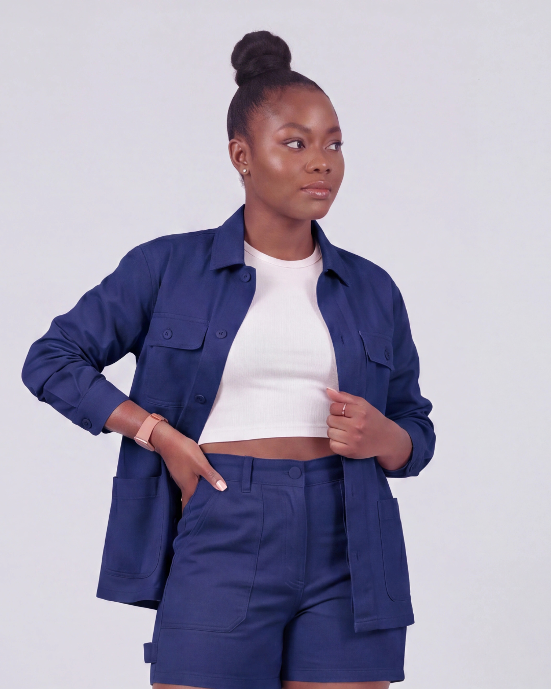 Women’s Four-Pocket Utility Overshirt