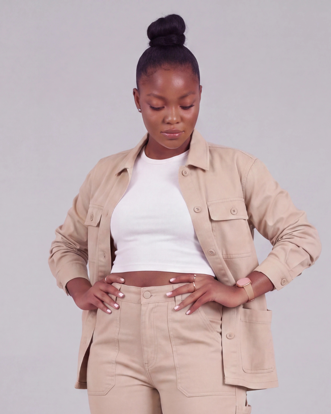 Women's Carpenter Utility Pants + Four-Pocket Utility Overshirt Set