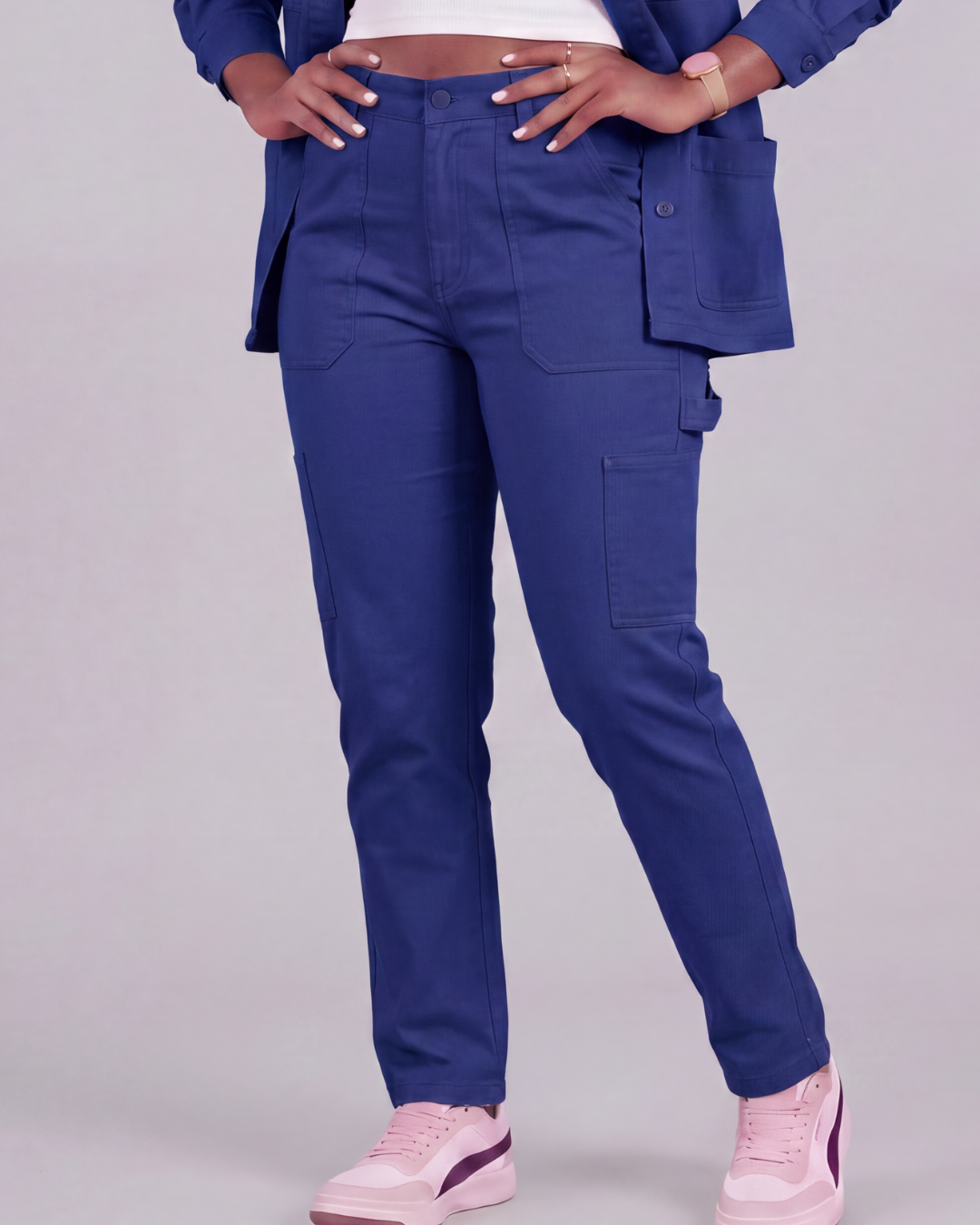 Women's Carpenter Utility Pants + Four-Pocket Utility Overshirt Set
