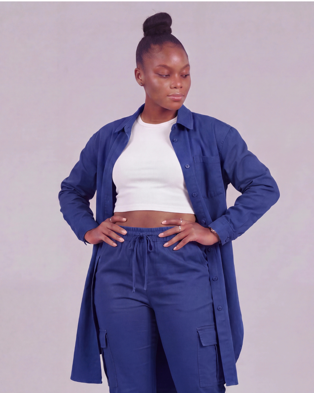 Women’s Long-Line Overshirt