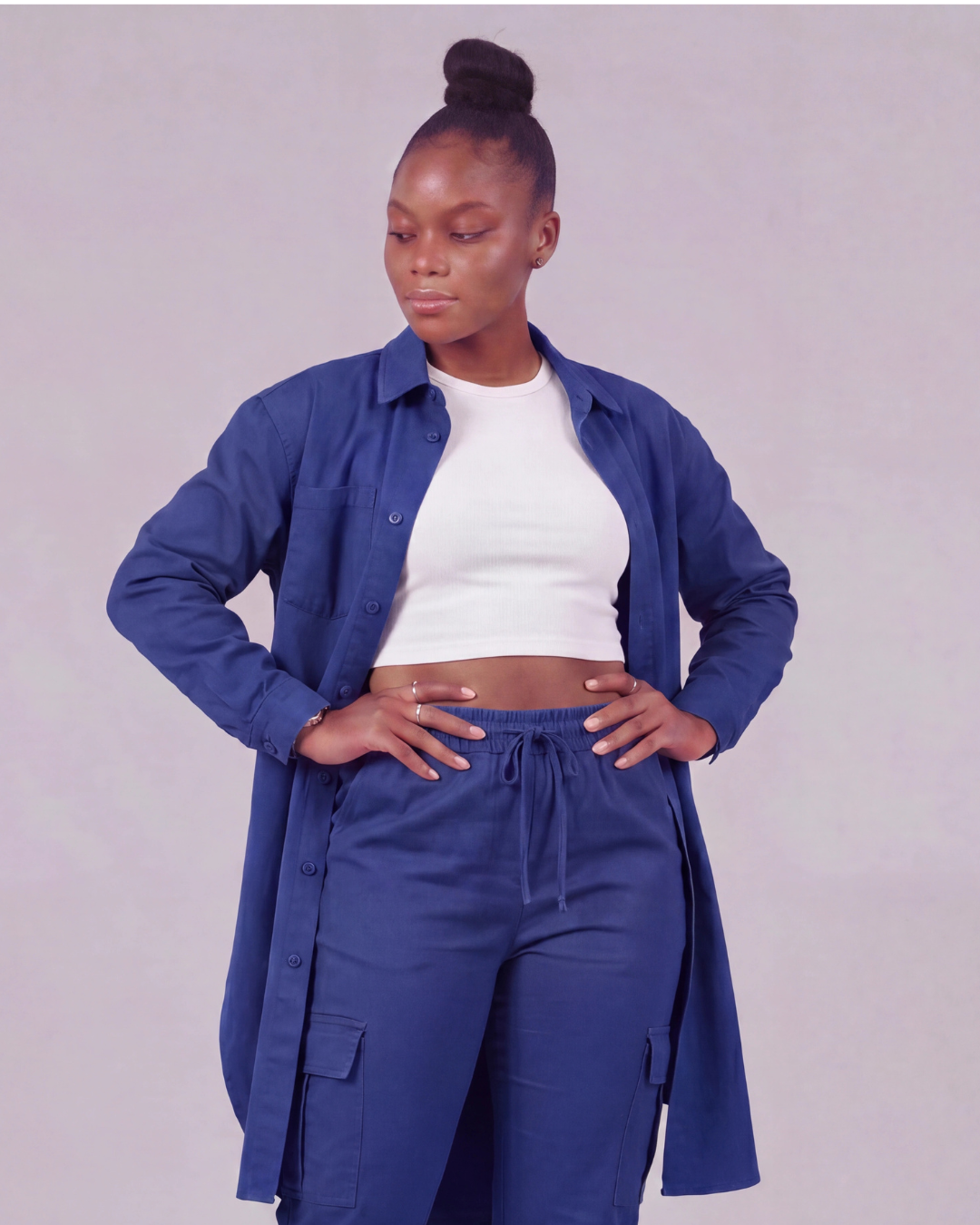 Women’s Long-Line Overshirt