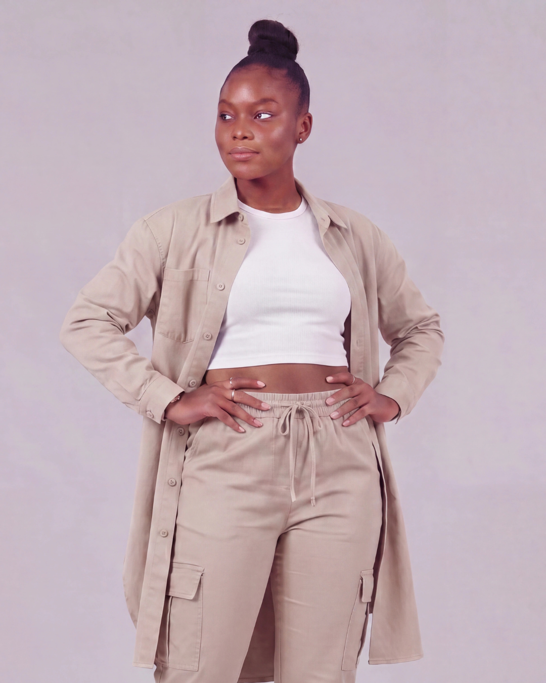 Women’s Long-Line Overshirt