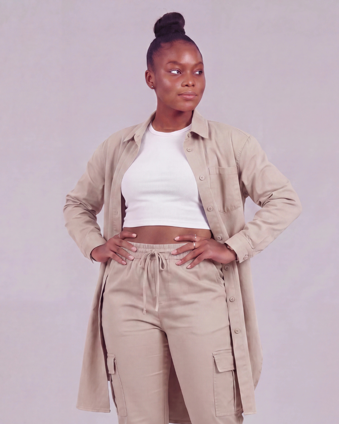 Women’s Long-Line Overshirt