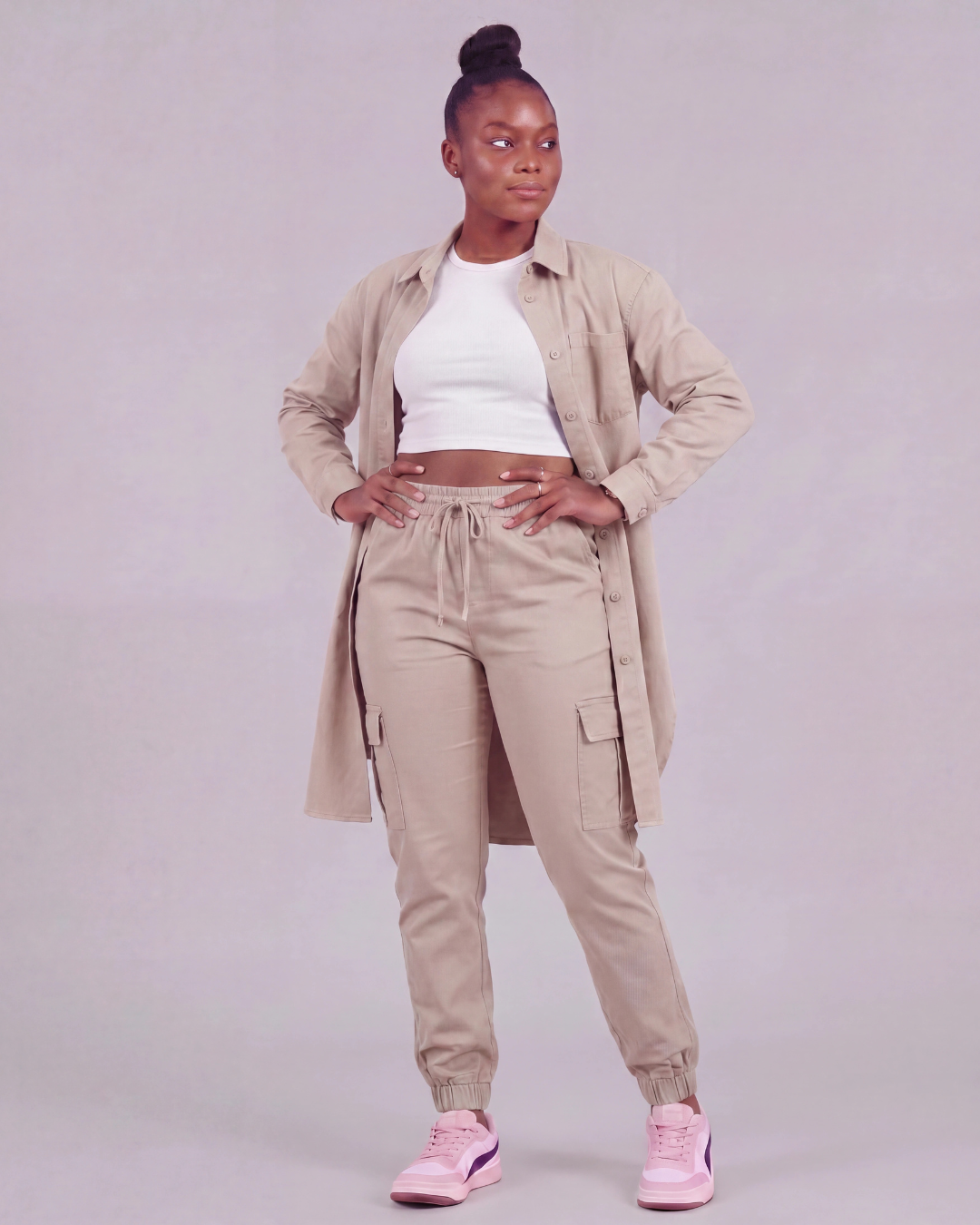 Women’s Long-Line Overshirt