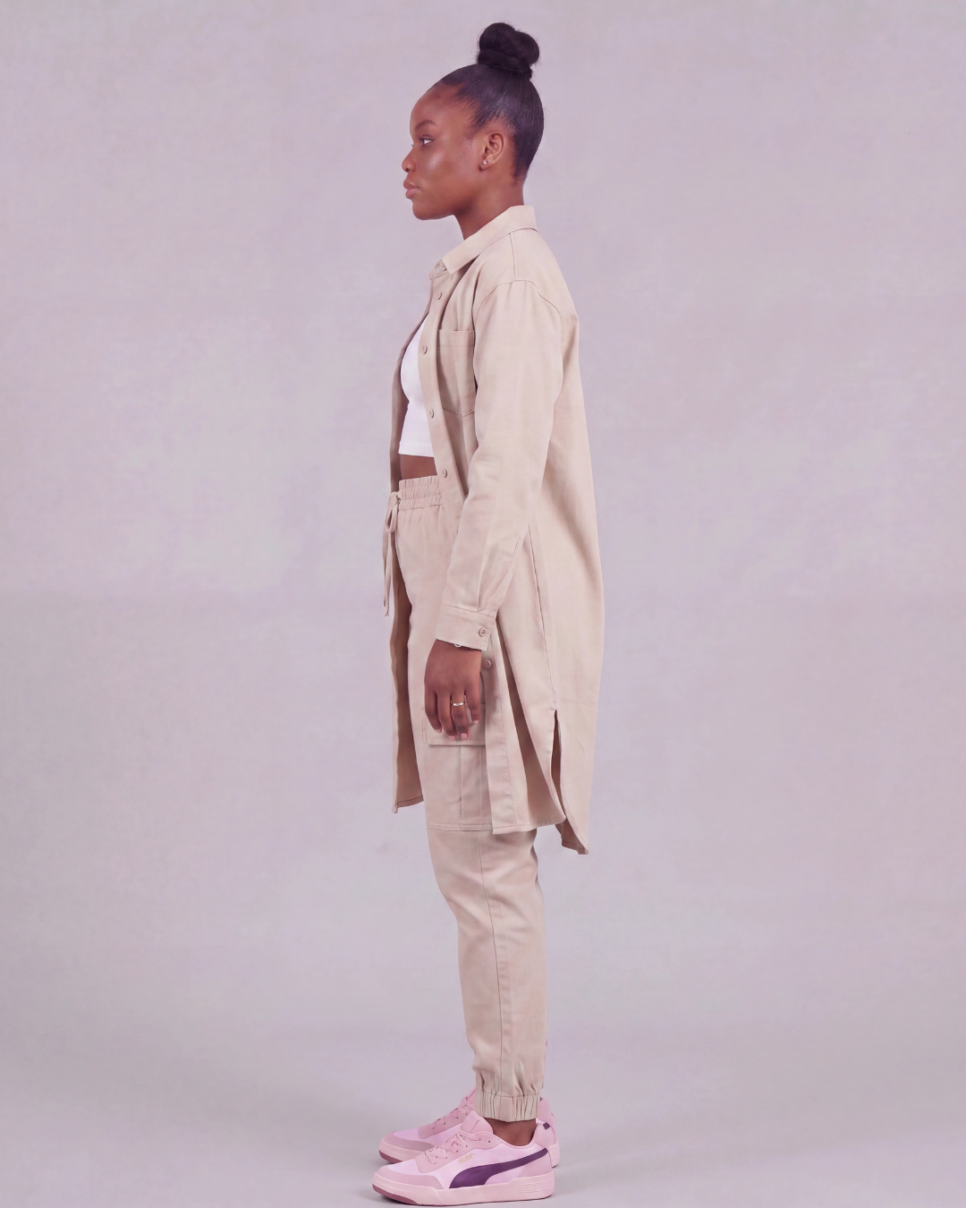 Women’s Long-Line Overshirt