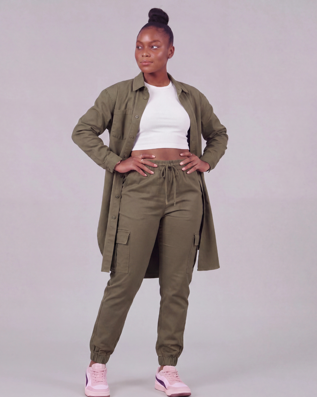 Women’s Long-Line Overshirt