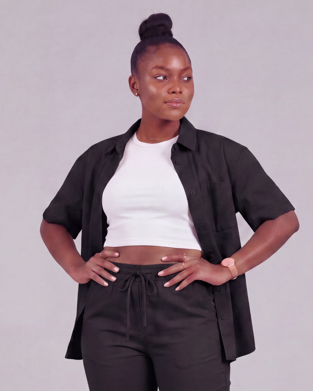Women’s Short-Sleeve Overshirt