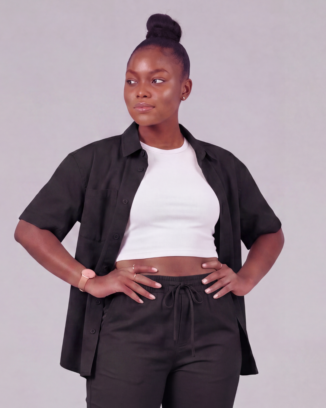 Women’s Short-Sleeve Overshirt