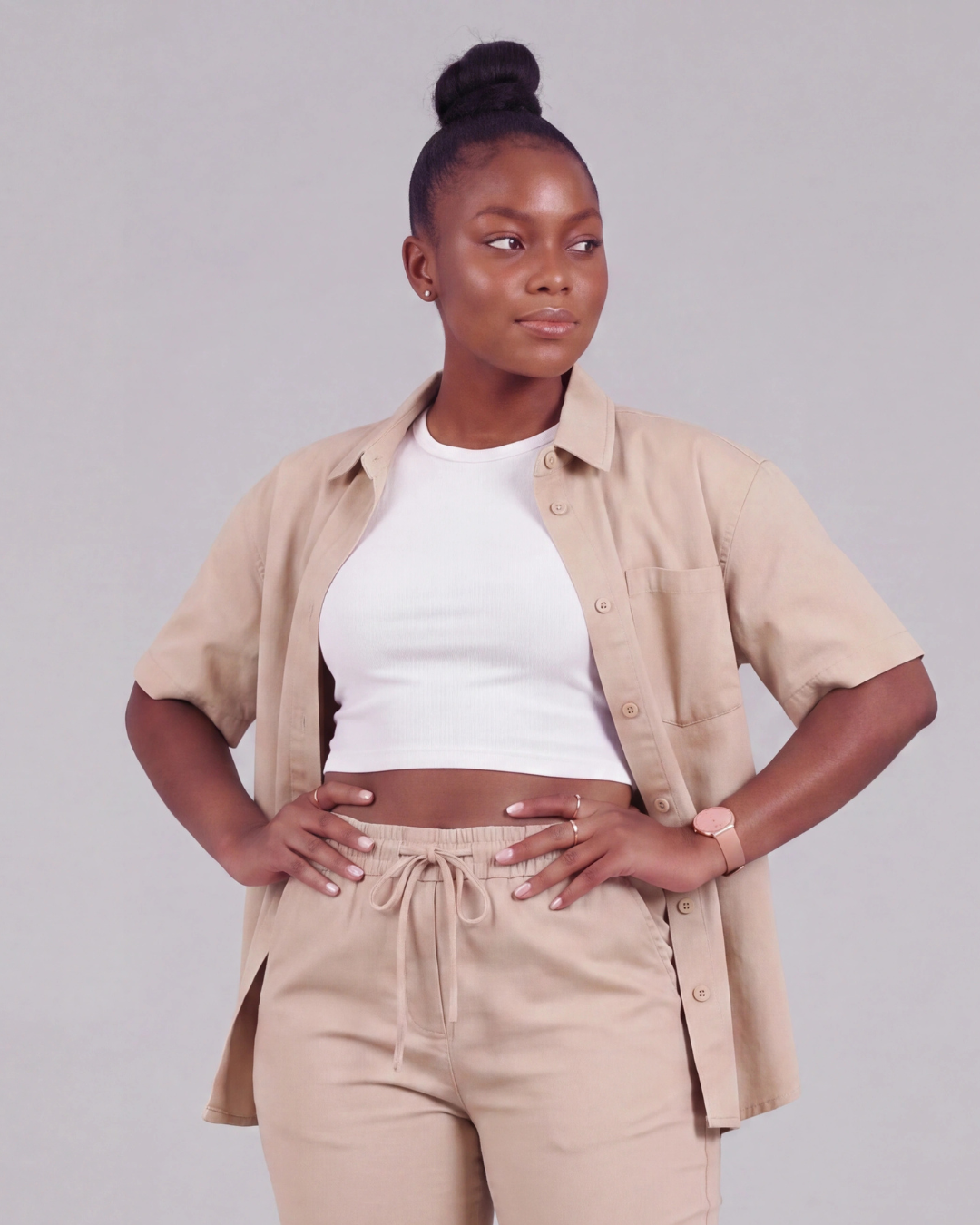 Women’s Short-Sleeve Overshirt