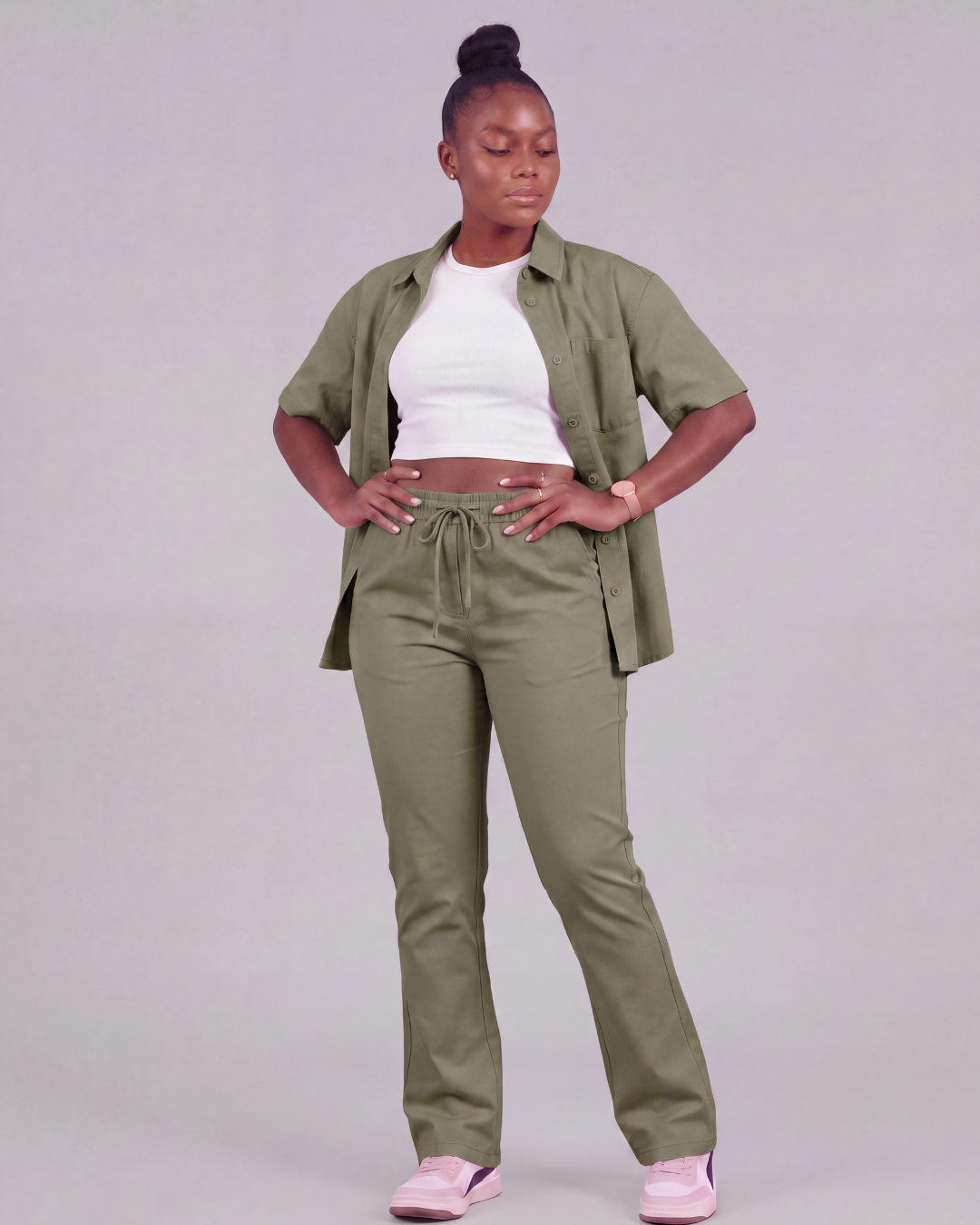 Women’s Short-Sleeve Overshirt