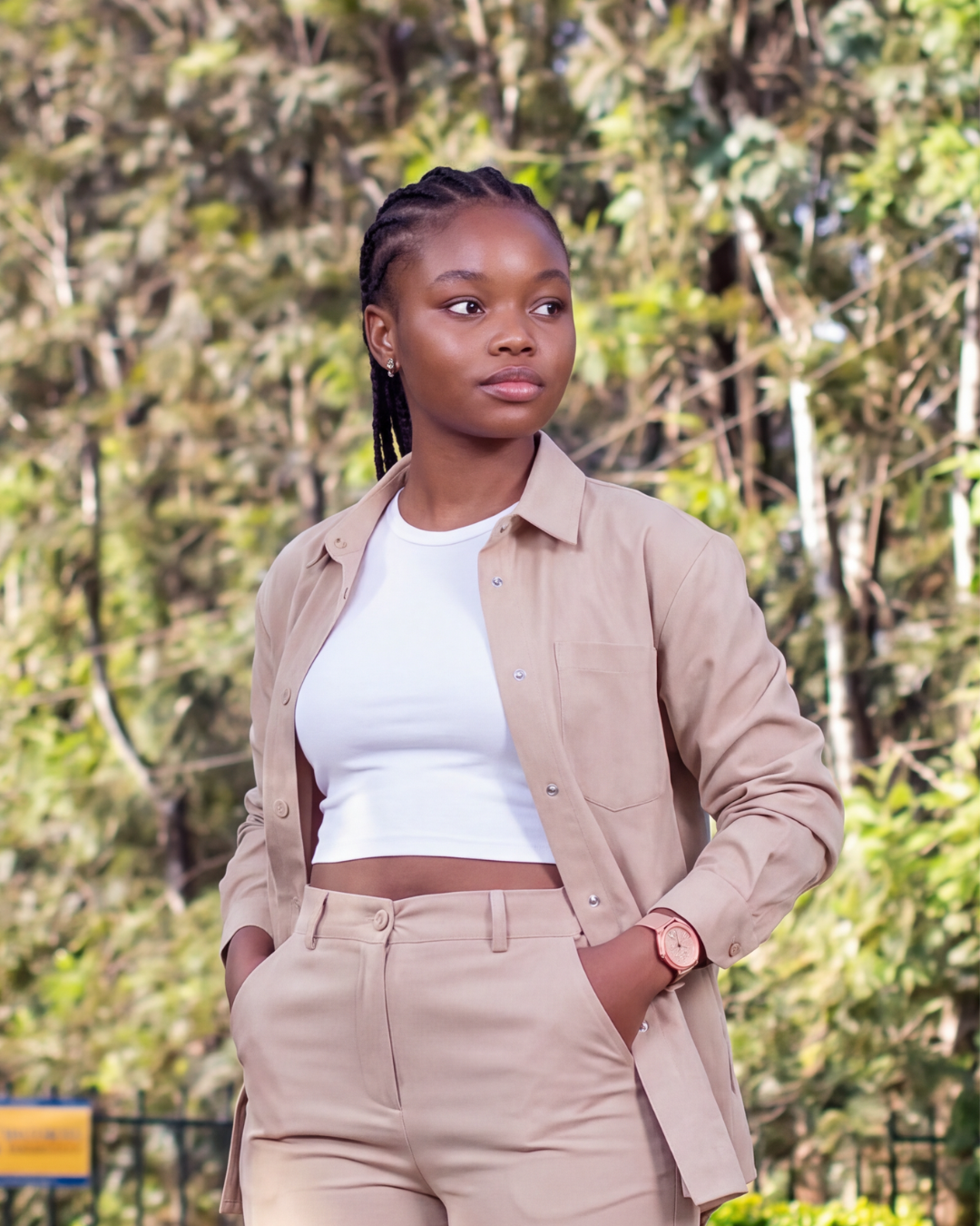 Girls' Relaxed Cargo Pants + Chore Jacket Set